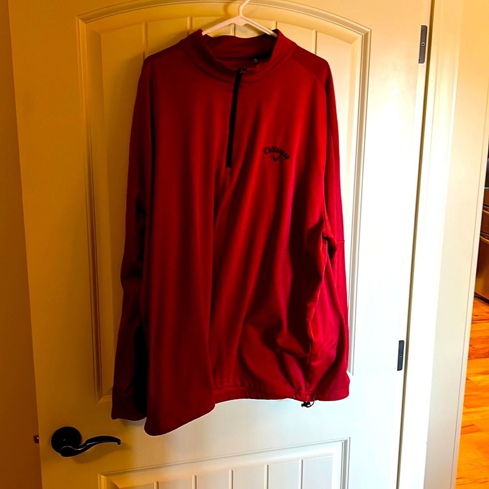 Callaway quarter zip 3xl tall